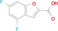 4,6-Difluoro-1-benzofuran-2-carboxylic acid
