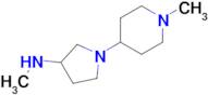 n-Methyl-1-(1-methylpiperidin-4-yl)pyrrolidin-3-amine