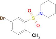 1-(5-Bromo-2-methylbenzenesulfonyl)piperidine