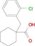 1-[(2-chlorophenyl)methyl]cyclohexane-1-carboxylic acid