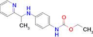 Ethyl n-(4-{[1-(pyridin-2-yl)ethyl]amino}phenyl)carbamate