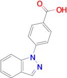 4-(1h-Indazol-1-yl)benzoic acid