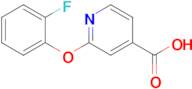 2-(2-Fluorophenoxy)pyridine-4-carboxylic acid