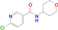 6-Chloro-N-(oxan-4-yl)pyridine-3-carboxamide