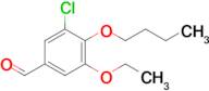 4-Butoxy-3-chloro-5-ethoxybenzaldehyde