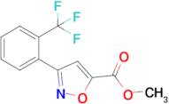 Methyl 3-[2-(trifluoromethyl)phenyl]-1,2-oxazole-5-carboxylate