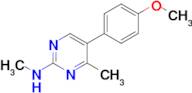 5-(4-Methoxyphenyl)-n,4-dimethylpyrimidin-2-amine