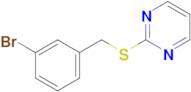 2-{[(3-bromophenyl)methyl]sulfanyl}pyrimidine