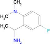 2-(1-Aminoethyl)-4-fluoro-N,N-dimethylaniline