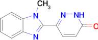 6-(1-Methyl-1h-1,3-benzodiazol-2-yl)-2,3-dihydropyridazin-3-one
