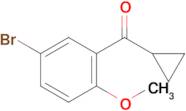 (5-Bromo-2-methoxyphenyl)(cyclopropyl)methanone