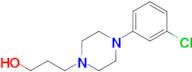 3-[4-(3-chlorophenyl)piperazin-1-yl]propan-1-ol