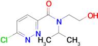 6-Chloro-N-(2-hydroxyethyl)-N-(propan-2-yl)pyridazine-3-carboxamide