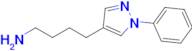 4-(1-Phenyl-1h-pyrazol-4-yl)butan-1-amine