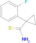 1-(2-Fluorophenyl)cyclopropane-1-carbothioamide