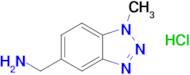 (1-Methyl-1h-1,2,3-benzotriazol-5-yl)methanamine hydrochloride