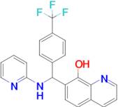 7-{[(pyridin-2-yl)amino][4-(trifluoromethyl)phenyl]methyl}quinolin-8-ol