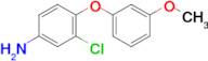 3-Chloro-4-(3-methoxyphenoxy)aniline