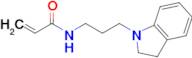 n-[3-(2,3-dihydro-1h-indol-1-yl)propyl]prop-2-enamide