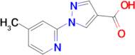 1-(4-Methylpyridin-2-yl)-1h-pyrazole-4-carboxylic acid