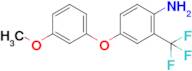 4-(3-Methoxyphenoxy)-2-(trifluoromethyl)aniline