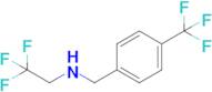 (2,2,2-Trifluoroethyl)({[4-(trifluoromethyl)phenyl]methyl})amine