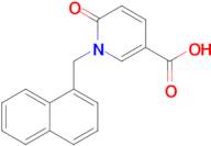 1-[(naphthalen-1-yl)methyl]-6-oxo-1,6-dihydropyridine-3-carboxylic acid