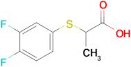 2-[(3,4-difluorophenyl)sulfanyl]propanoic acid