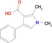 1,2-Dimethyl-4-phenyl-1h-pyrrole-3-carboxylic acid