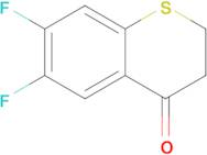 6,7-Difluoro-3,4-dihydro-2h-1-benzothiopyran-4-one