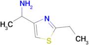 1-(2-Ethyl-1,3-thiazol-4-yl)ethan-1-amine