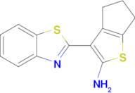 3-(1,3-Benzothiazol-2-yl)-4h,5h,6h-cyclopenta[b]thiophen-2-amine