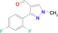 3-(2,4-Difluorophenyl)-1-methyl-1h-pyrazole-4-carbaldehyde