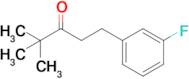 1-(3-Fluorophenyl)-4,4-dimethylpentan-3-one