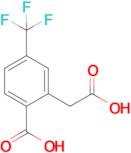 2-(Carboxymethyl)-4-(trifluoromethyl)benzoic acid