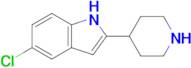 5-Chloro-2-(piperidin-4-yl)-1h-indole