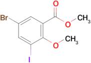 Methyl 5-bromo-3-iodo-2-methoxybenzoate