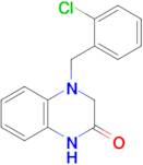 4-[(2-chlorophenyl)methyl]-1,2,3,4-tetrahydroquinoxalin-2-one