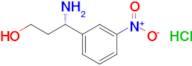 (3S)-3-Amino-3-(3-nitrophenyl)propan-1-ol hydrochloride