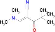 (2e)-2-[(dimethylamino)methylidene]-4,4-dimethyl-3-oxopentanenitrile