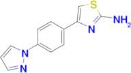 4-[4-(1h-pyrazol-1-yl)phenyl]-1,3-thiazol-2-amine