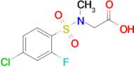 2-(n-Methyl4-chloro-2-fluorobenzenesulfonamido)acetic acid