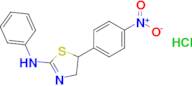 5-(4-Nitrophenyl)-N-phenyl-4,5-dihydro-1,3-thiazol-2-amine hydrochloride