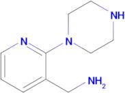 [2-(piperazin-1-yl)pyridin-3-yl]methanamine