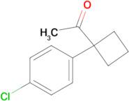 1-[1-(4-chlorophenyl)cyclobutyl]ethan-1-one