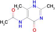 N-(2,6-dimethyl-4-oxo-1,4-dihydropyrimidin-5-yl)acetamide