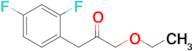 1-(2,4-Difluorophenyl)-3-ethoxypropan-2-one