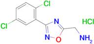 [3-(2,5-dichlorophenyl)-1,2,4-oxadiazol-5-yl]methanamine hydrochloride
