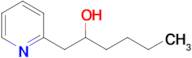 1-(Pyridin-2-yl)hexan-2-ol