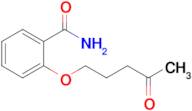 2-[(4-oxopentyl)oxy]benzamide